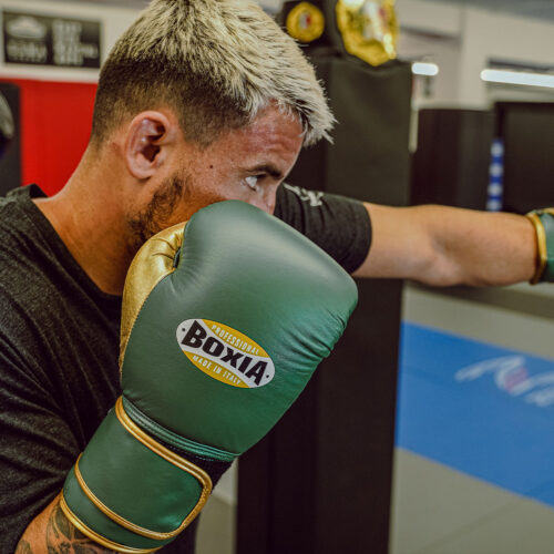 guantoni boxe con strap